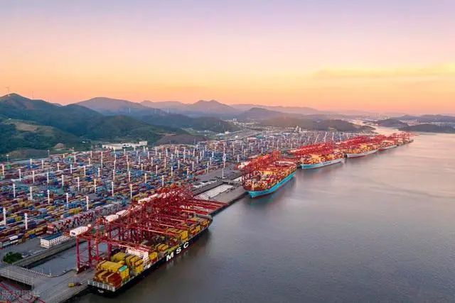 ningbo port in china