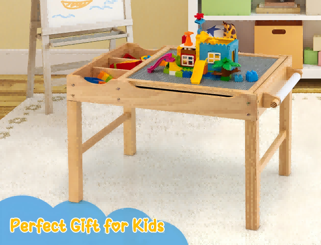 costway kids multi activity play table