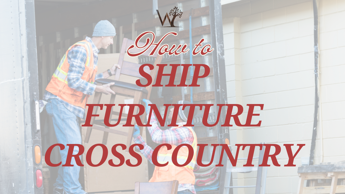 how to ship furniture cross country