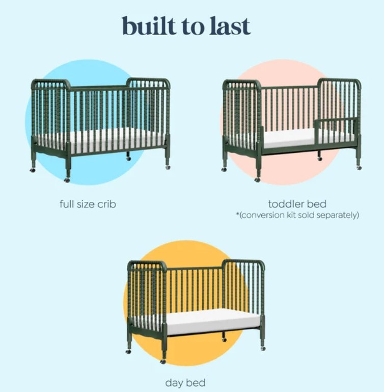 jenny lind 3 in 1 convertible crib