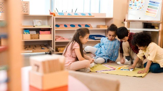 montessori classroom for collaborative learning