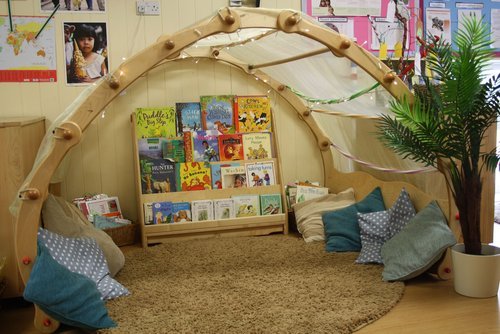 montessori classroom with quiet zones