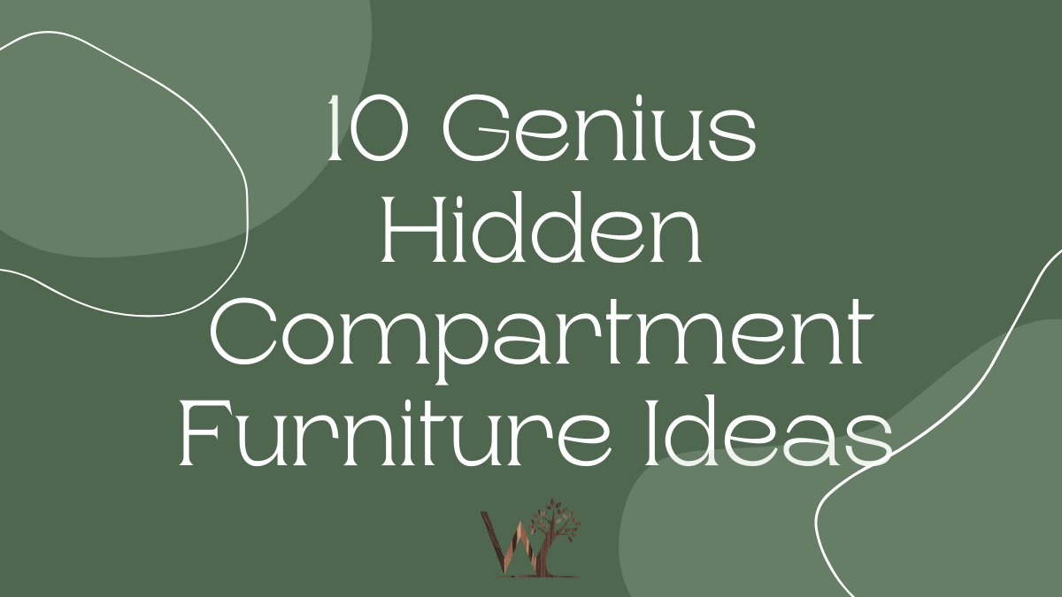 hidden compartment furniture ideas