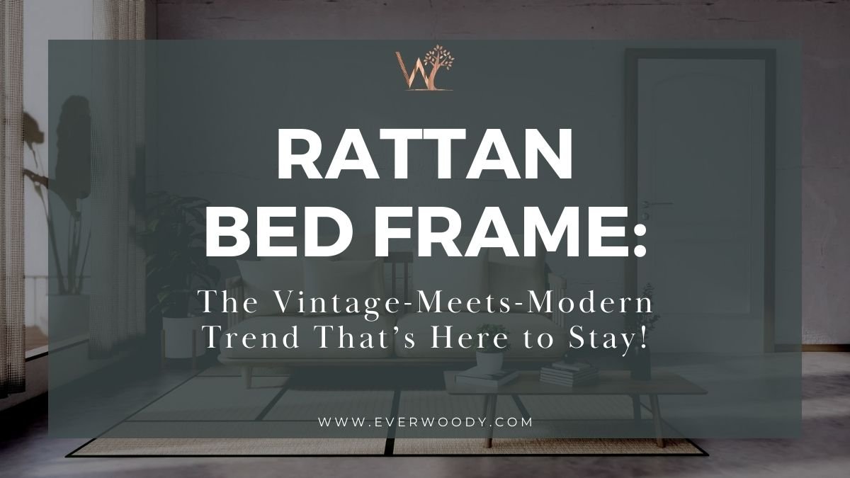 rattan bed frame