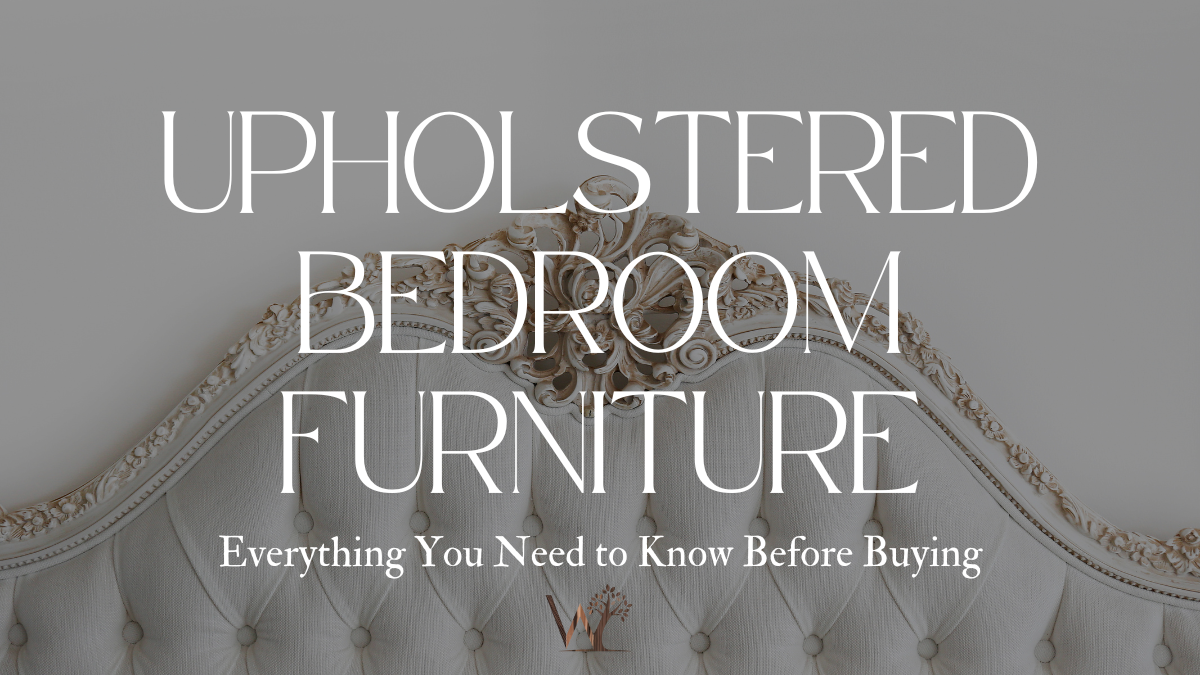 upholstered bedroom furniture