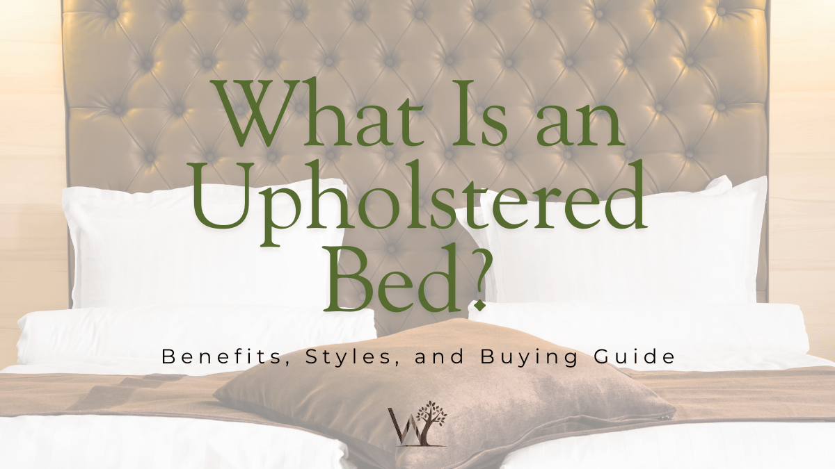 what is an upholstered bed