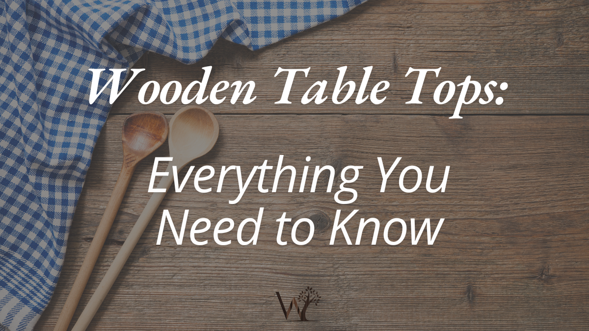 wooden table tops