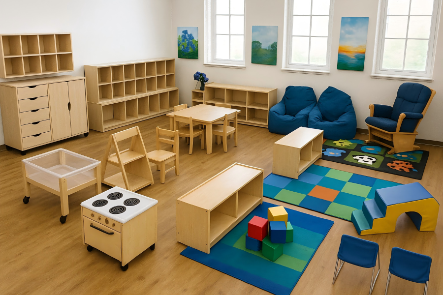 creative preschool classroom layout